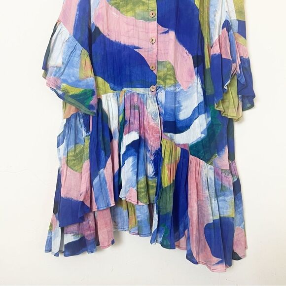 Avenue/ Zim & Zoe Splash Print Tunic, Size 22/24 - Picture 8 of 13